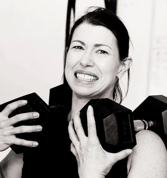 Ann-Marie James coach at CrossFit Aldermaston