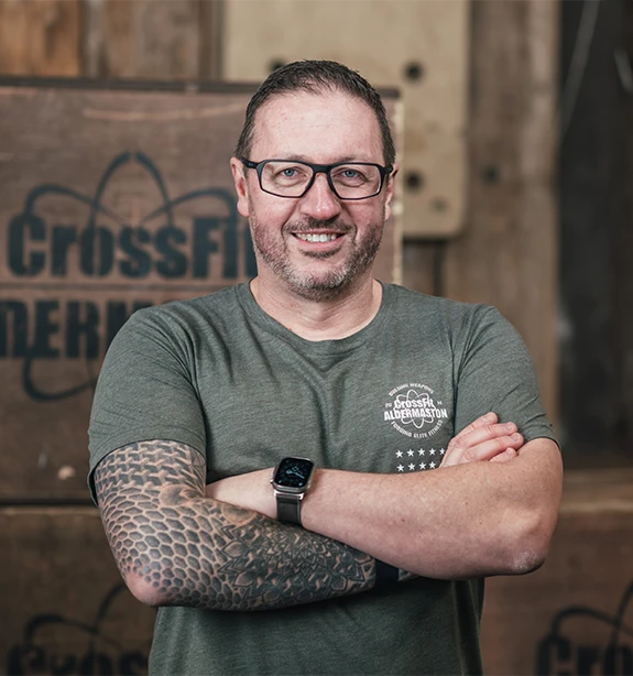 Craig Brophy coach at CrossFit Aldermaston