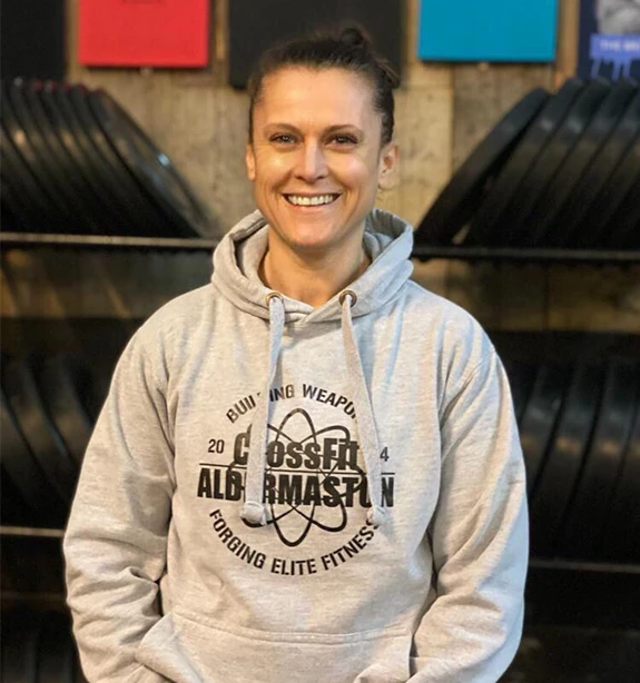 Helen Hawes coach at CrossFit Aldermaston