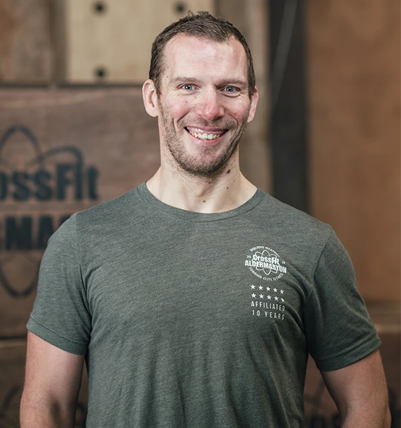 Leigh Walker coach at CrossFit Aldermaston